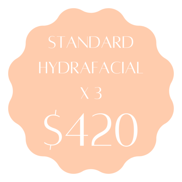 Standard Hydrafacial x 3 | BIRTHDAY SALE PACKAGE